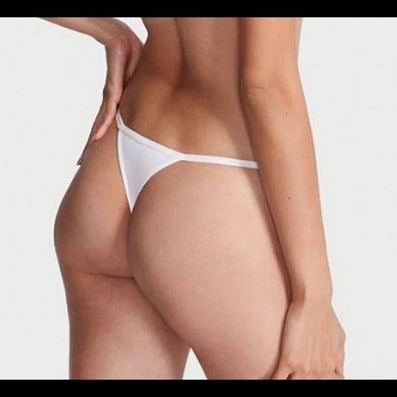 NWT Victoria’s Secret LOVE CLOUD Adjustable String Thong Panty XLARGE - Picture 5 of 7